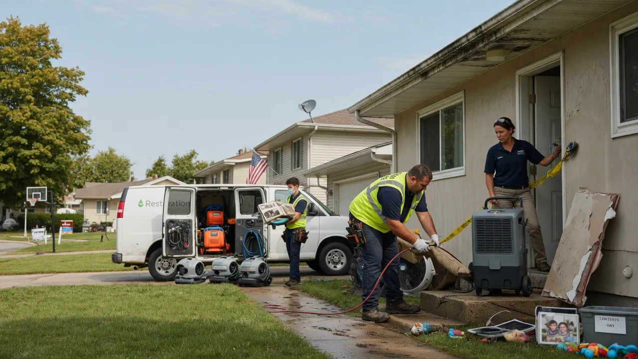 Water Damage Restoration in East Smithfield, PA near me